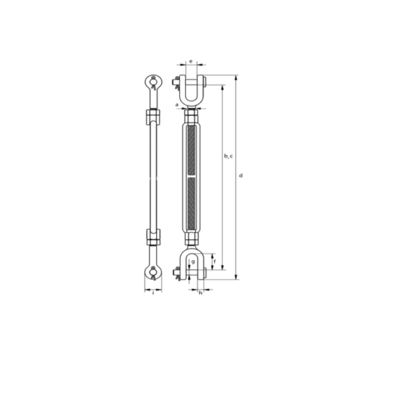 Spanschroeven G-6313 high tensile steel SAE 1035 or 1045 - Afbeelding 2